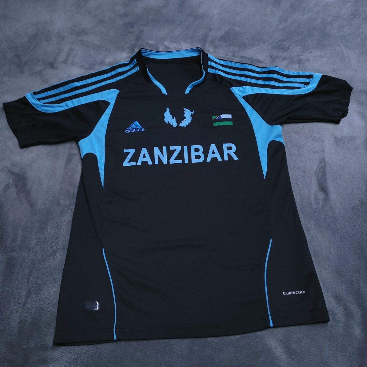 Zanzibar Soccer Youth Large Jersey Adidas National Flag Patch | eBay
