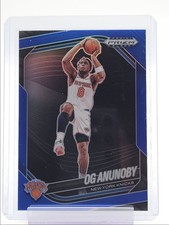 OG ANUNOBY 2024-25 PANINI PRIZM BLACK BASKETBALL BLUE KNICKS /199 Q6846