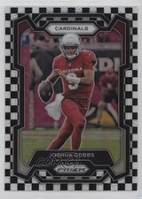 2023 Panini Prizm Black & White Checker R Joshua Dobbs #3 19fe