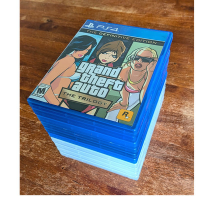 10 PlayStation Games Lot - GTA Trilogy, GTA V, NHL 22 (PS4/PS3)