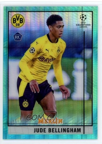 2020-21 Topps Aqua Prism Refractor Jude Bellingham #31 Rookie RC 10yl