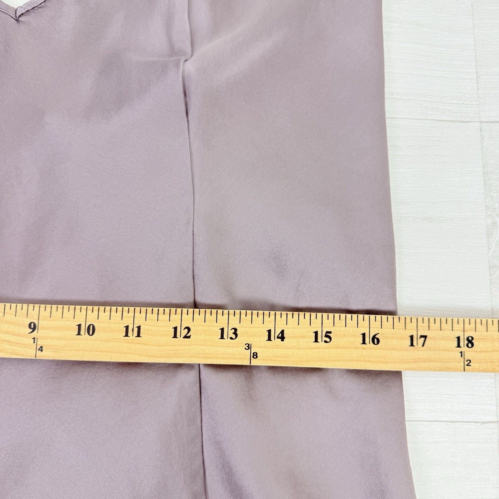 Victoria’s Secret Size Large 100% Silk Mini Slip Dress Satin Gray Side Slit Sexy