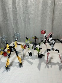 LEGO BIONICLE Mistika Krika 8696 Bitil 8697 Gorast 8698 