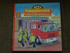 BUSY BOOKS FIREHOUSE By Gaby Goldsack & Jan Smith **Mint Condition**