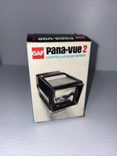 GAF Pana-Vue 2 Lighted 2x2 Portable 35mm Slide Viewer in VGC TESTED with AAs
