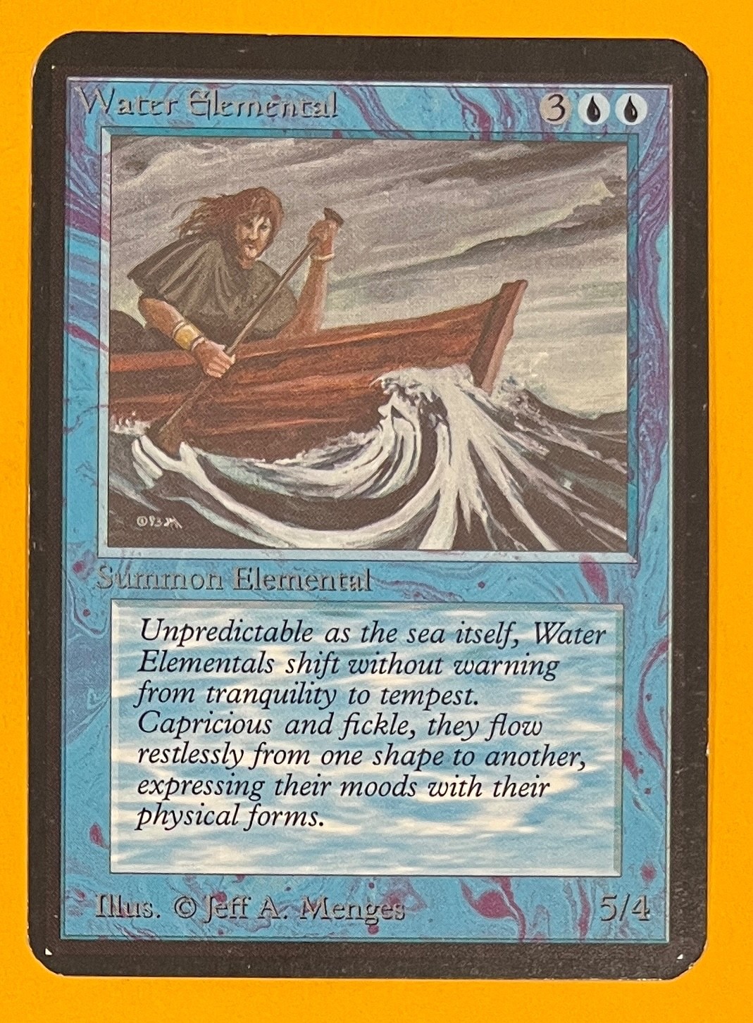 MTG WATER ELEMENTAL Alpha (OldManMTG 013-072)