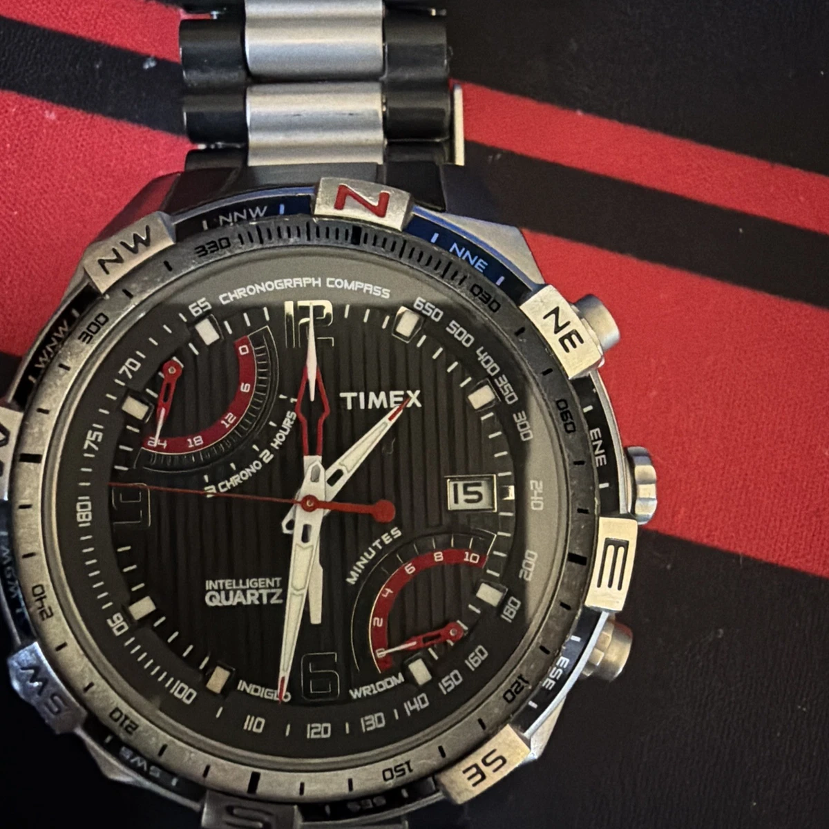 （USED）TIMEX Intelligent Quartz Depth 腕時計 Las mejores ofertas en Relojes de pulsera Timex Intelligent Quartz
