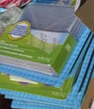 Perler Large Boards 8 Pack Pegboards for Fuse Beads Clear 2 pack of 4