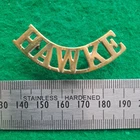 WW1 British Hawke Battalion Royal Naval Division RND Shoulder Title Badge