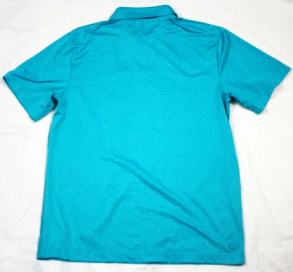 Camisa polo de golf Fila Sport calce atlético para hombre manga corta etiqueta talla mediana Foto 3 de 4