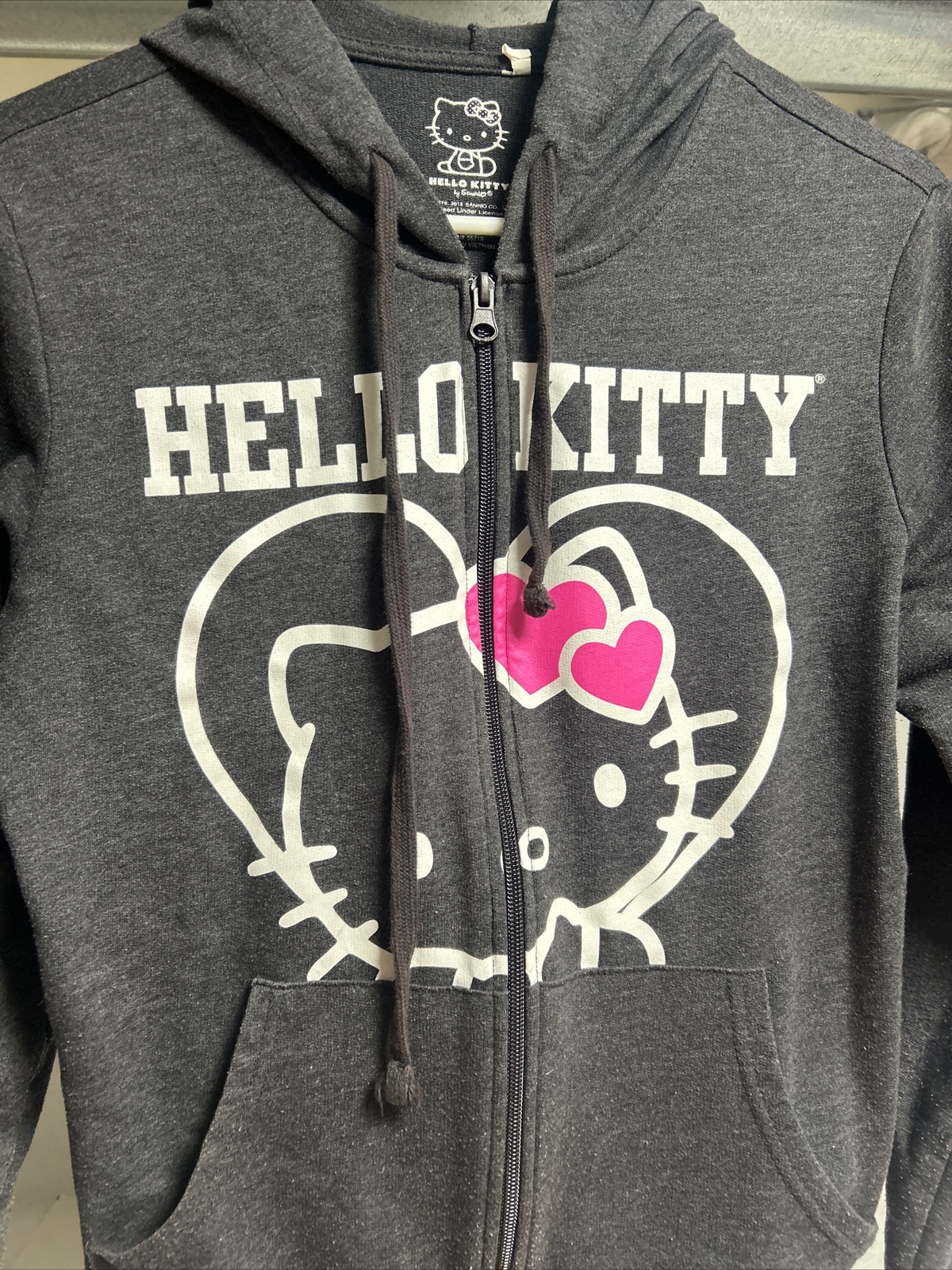 Hello Kitty Zip Up Hoodie, Hello Kitty Vintage Zipper… - Gem
