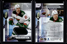 2021-22 Upper Deck Premier Rookie Jersey Patch #142 Brandon Duhaime