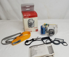 Canon WP-DC80 Digital Camera WATERPROOF Underwater Case w Accessories in BOX