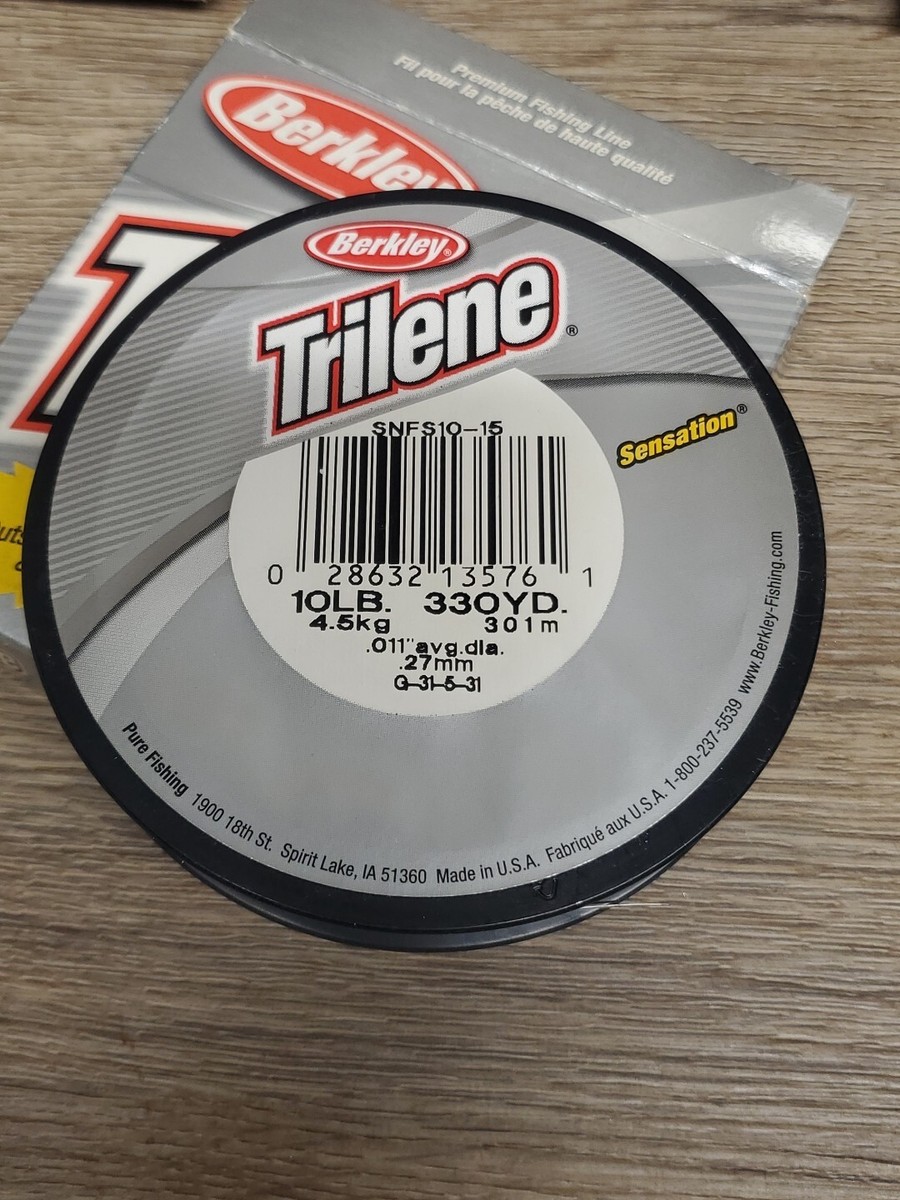 Ligne De Pêche Berkley Trilene Sensation – Monofilament Ultra-sensible, Résistante Et Facile à Lancer