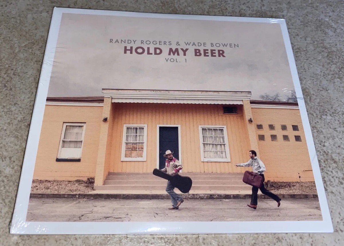 Randy Rogers Wade Bowen Hold My Beer CD Rare OOP NEW Sealed