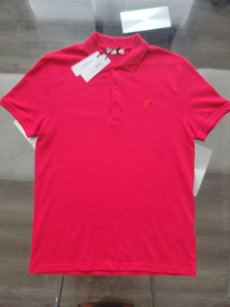 Versace Collection Polo Shirt Size Large Red Men | eBay Versace Collection Polo Shirt Size Large Red Men | eBay
