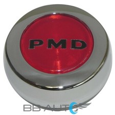 New 1967-1972 Pontiac Red Pmd Rally Wheel Ii Center Cap Firebird Trans Am Gto
