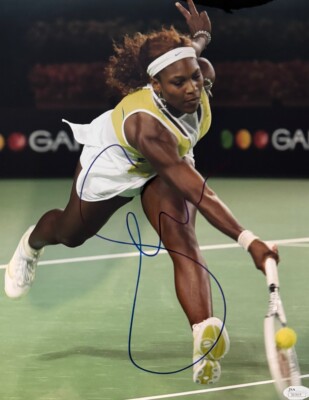 Serena Williams Signed (2005 Australian Open) 11X14 Photo JSA