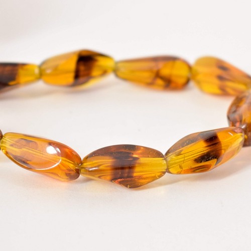Bohemian Bicone Glass Beads - Picture 4 of 8