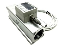 SMC PF2A706H-14-68 Digital Flow Switch, 300-6000 L/min, 24VDC PNP, 1.5 MPa