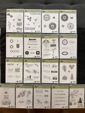 Large Lot of Stampin' Up Stamps: Painted Petals  138822 1  2 PLUS 15 More Sets