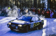 Colin McRae Derek Ringer Subaru Legacy 1993 WRC Rally Motor Racing Old Photo 10