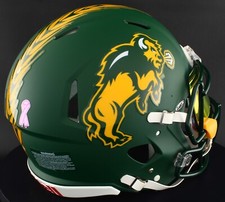 NORTH DAKOTA STATE BISON NCAA Riddell Speed Full Size AUTHENTIC Football Helmet