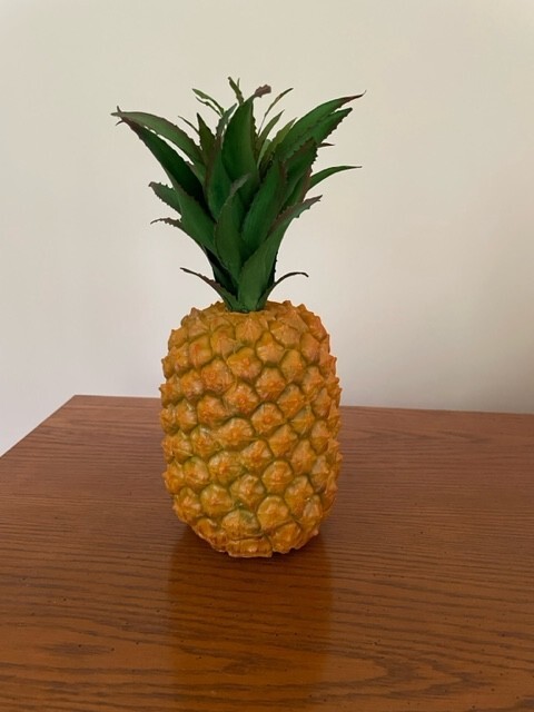 Artificial Large Pineapple Decor Fake Fruit Realistic Life Size