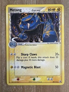 Pokémon TCG Metang (Delta) EX Delta Species 49/113 Regular Uncommon NM