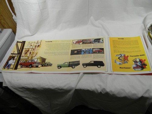 Jeep 1964 8 páginas plegable folleto de ventas Wagoneer, Gladiator, Mark IV - 7C2 - Imagen 8 de 12