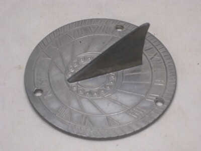 #ad vintage STIEFF PEWTER miniature small Williamsburg sundial sun dial decorative * $22.00