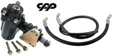 62-67 Chevy Nova Quick Ratio Power Steering Gear Box 400 Series W Hose Kit 62-67 Chevy Nova Quick Ratio Power Steering Gear Box 400 Series W Hose Kit