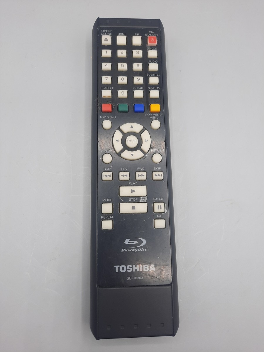 Genuine Toshiba SE-R0363 Blu-Ray Player Remote Control | eBay