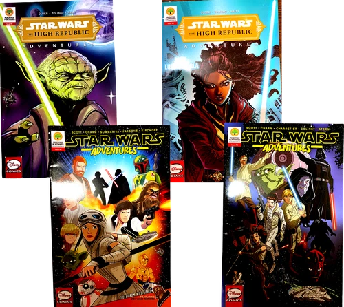 Star Wars Adventures and the High Republic Paperback Comic Books CHOICE - 4 NEW!