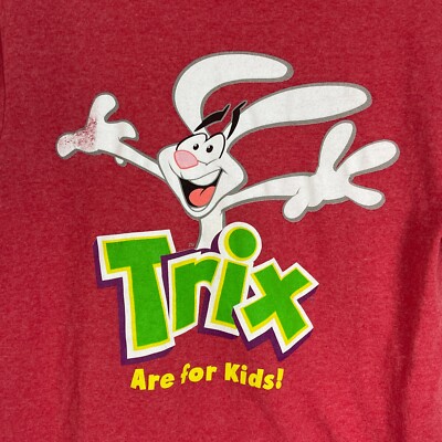 トップス 1984 Trix Rabbit PromoT-Shirt AreforKids Trix Are For Kids! Silly Rabbit Adult Men's Medium T-Shirt | eBay