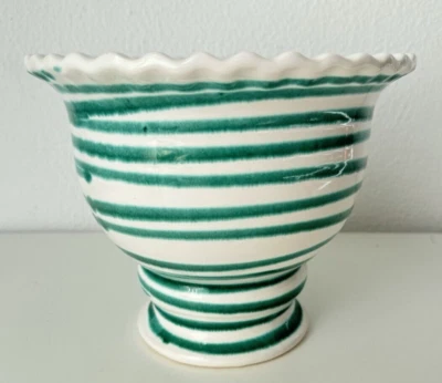 Gmundner Keramik grün geflammt Blumentopf 17 cm GK1073 (2412DE1) 05/26 - Bild 1 von 4