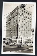 PC-2525** Vintage  RPPC 1940-1950**Mayflower Hotel**Seattle, Washington
