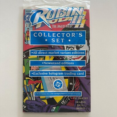 Robin II Collectors Set #2 DC Comics. Unopened. Hologram trading