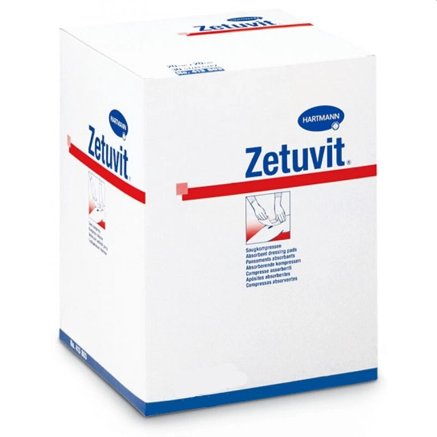 PAUL HARTMANN AG ZETUVIT Saugkompressen unsteril 10x10 cm 30 ST 413801