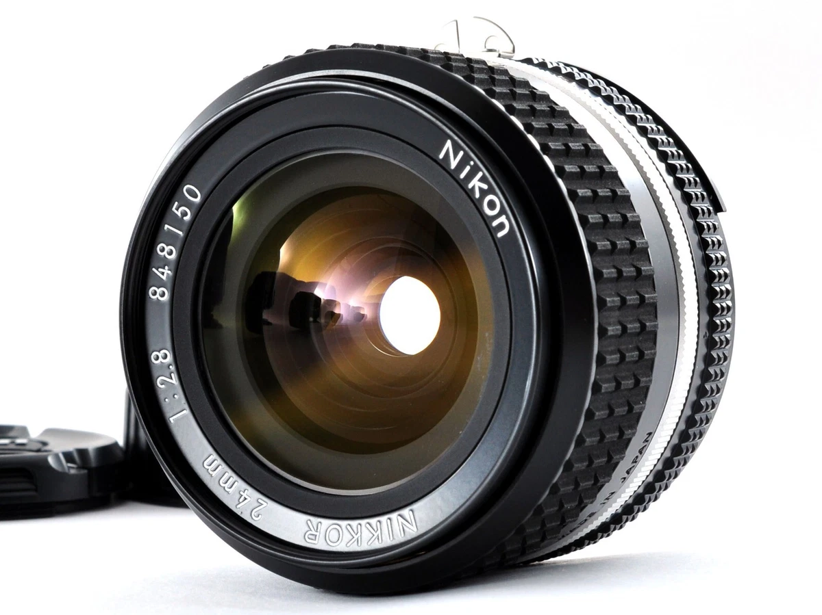 Nikon Ai-s 24mm f/2.8 Nikkor MF Wide Angle Lens from Japan