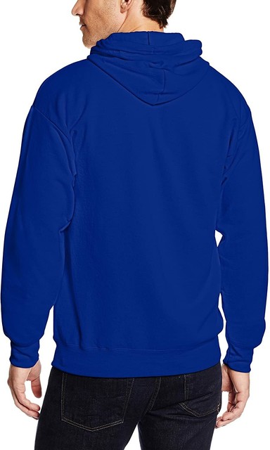 mens full zip eco smart fleece hoodie