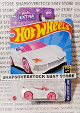 2023 HOT WHEELS WHITE BARBIE EXTRA, HW SCREEN TIME 3/10, HW 57, VHTF