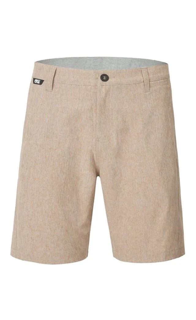 Mens Stretch Shorts Brown Medium 32" Picture Organic Podar Hybrid RRP £65