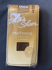 Osco Ultra Sheer Pantyhose Suntan Medium NOS