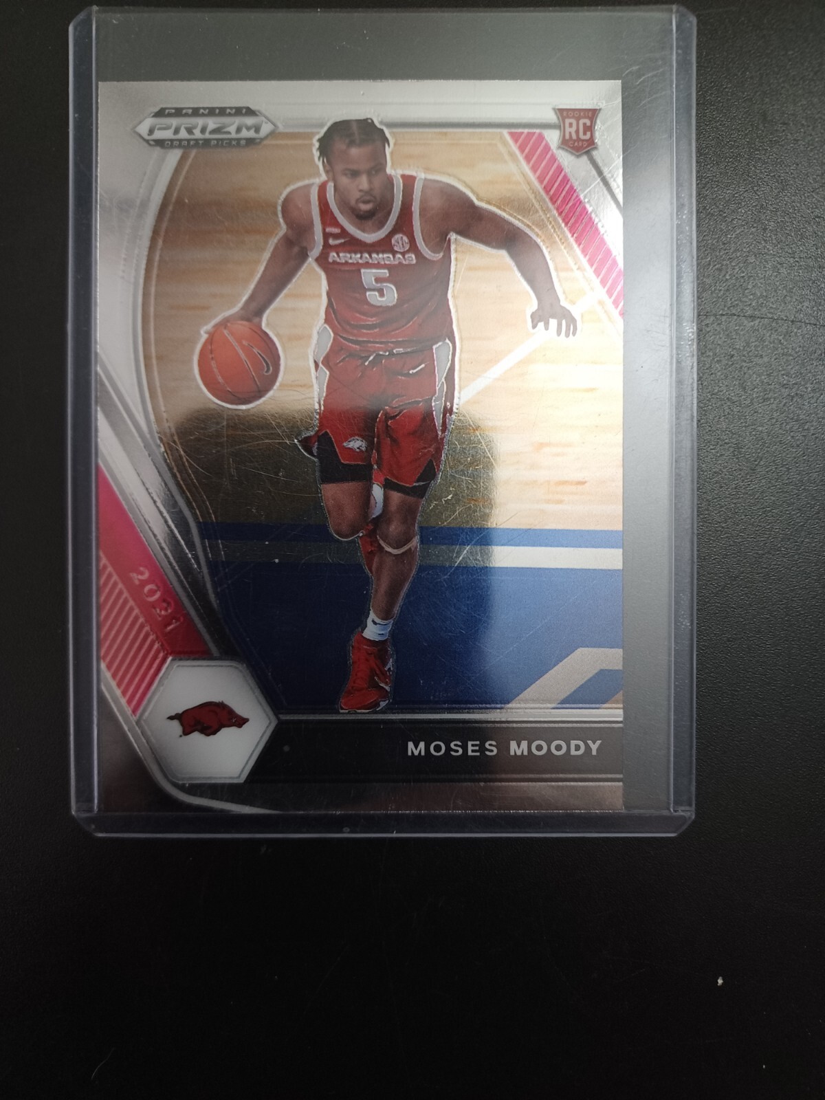 2021 Prizm Draft Picks Moses Moody Rc SILVER No.11