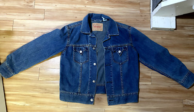 LEVI's Type 1 Iconic Jeans Jacket Size XL 01105-0380 Vintage