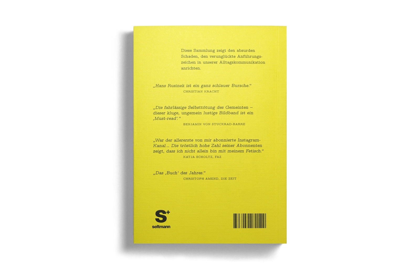 Thumbnail - Das Buch Der Absurden Anführungszeichen, Hans Rusinek