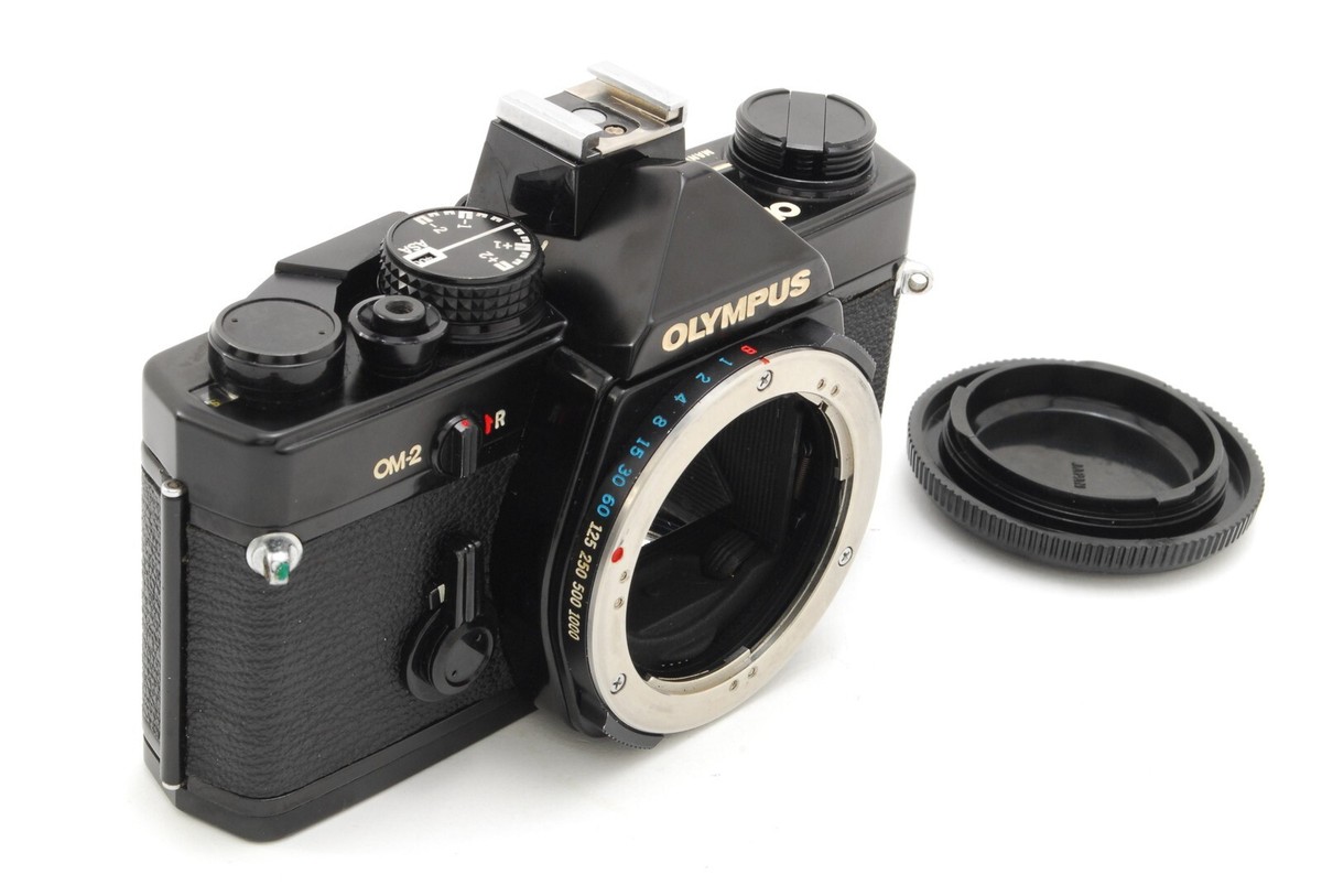Excellent5] Olympus OM-2 Black SLR 35mm Film Camera Body Only w