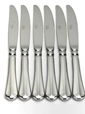 Mikasa French Countryside Dinner Knives 9 1/2" 18/10 Stainless Steel Set of 6