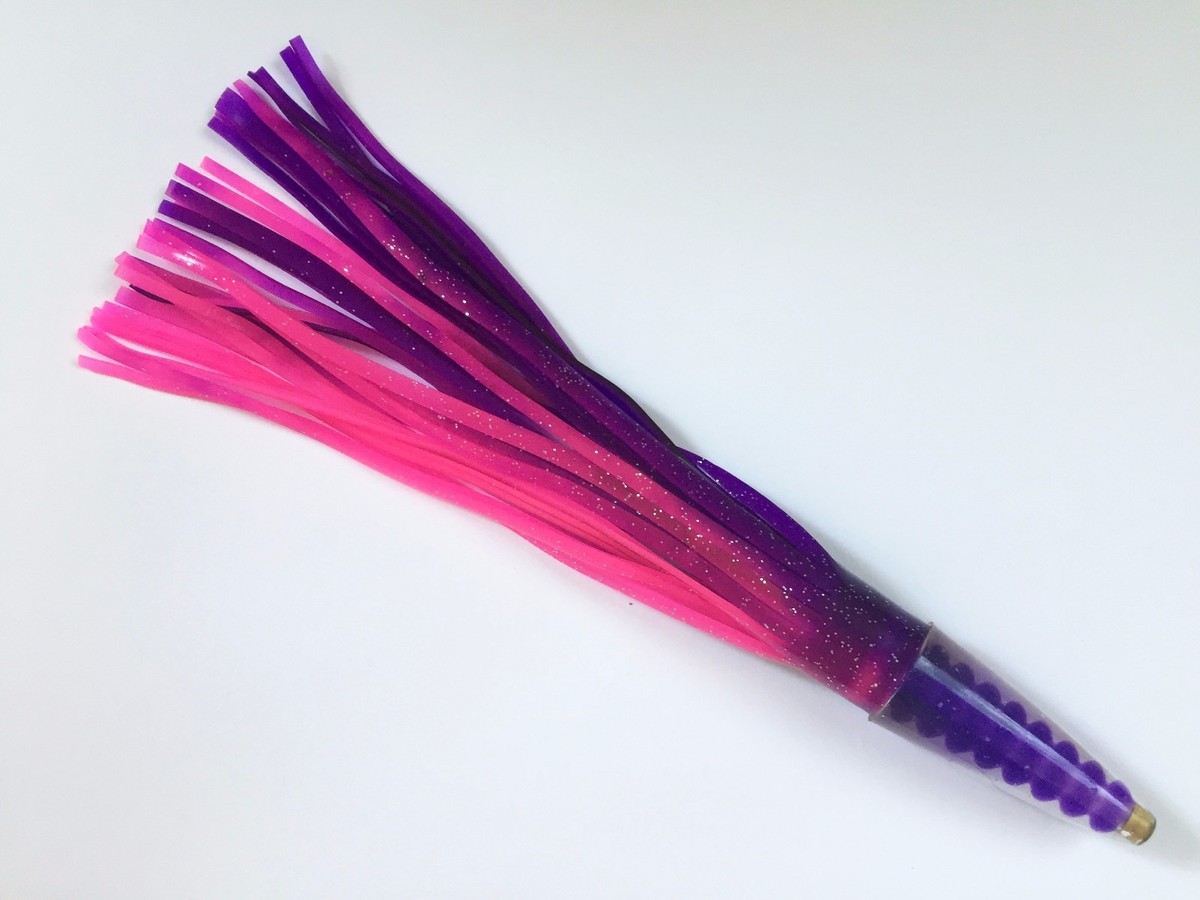 Tackleworks 7" Green Machine Style Trolling Lure For Tuna & Marlin - Pink/Purple